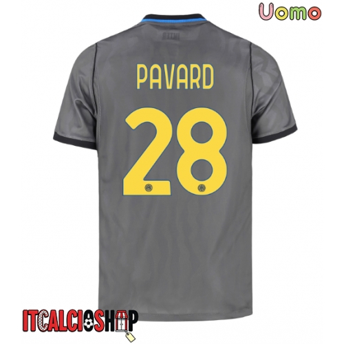 Inter Milan Benjamin Pavard #28 Terza Maglia 2026-27 Manica Corta